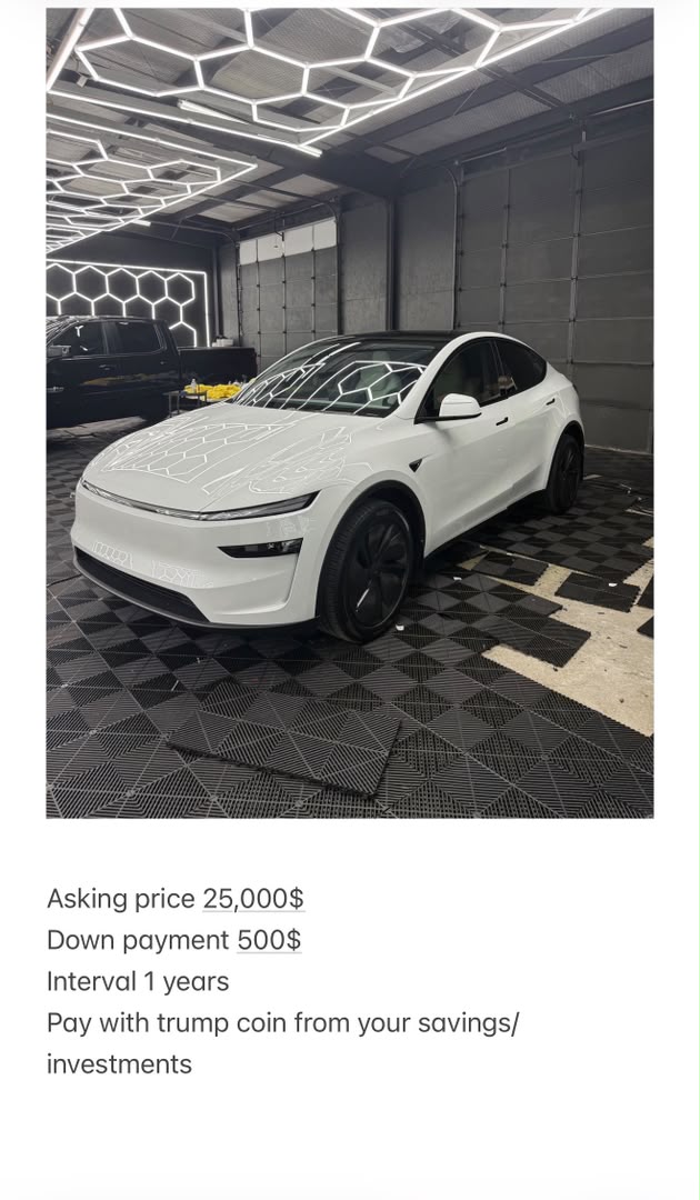Electric SUV — Pearl White